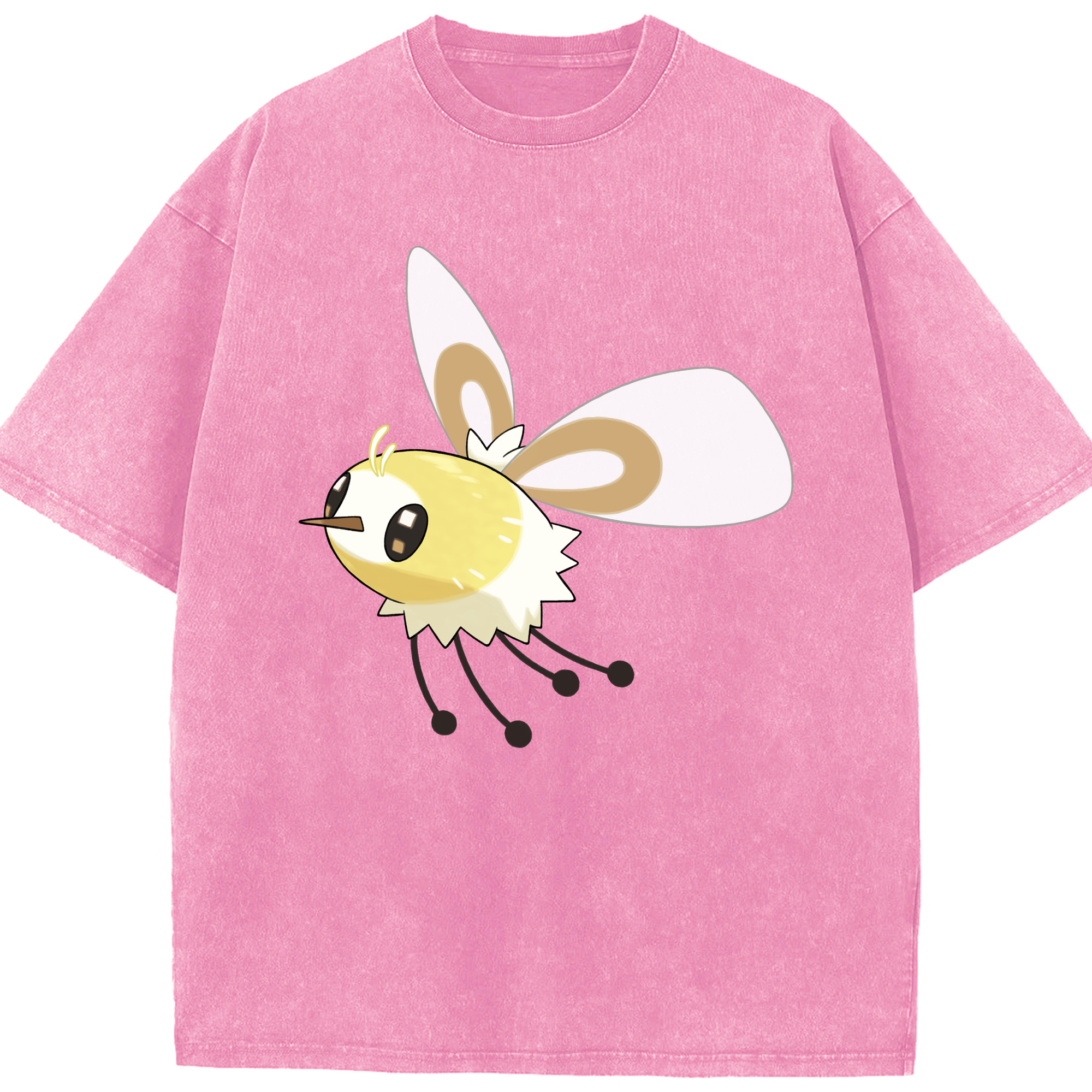 （画像用） ポケットモンスター Pokémon 綿100% ヴィンテージ風 半袖Tシャツ（フロントプリント）
